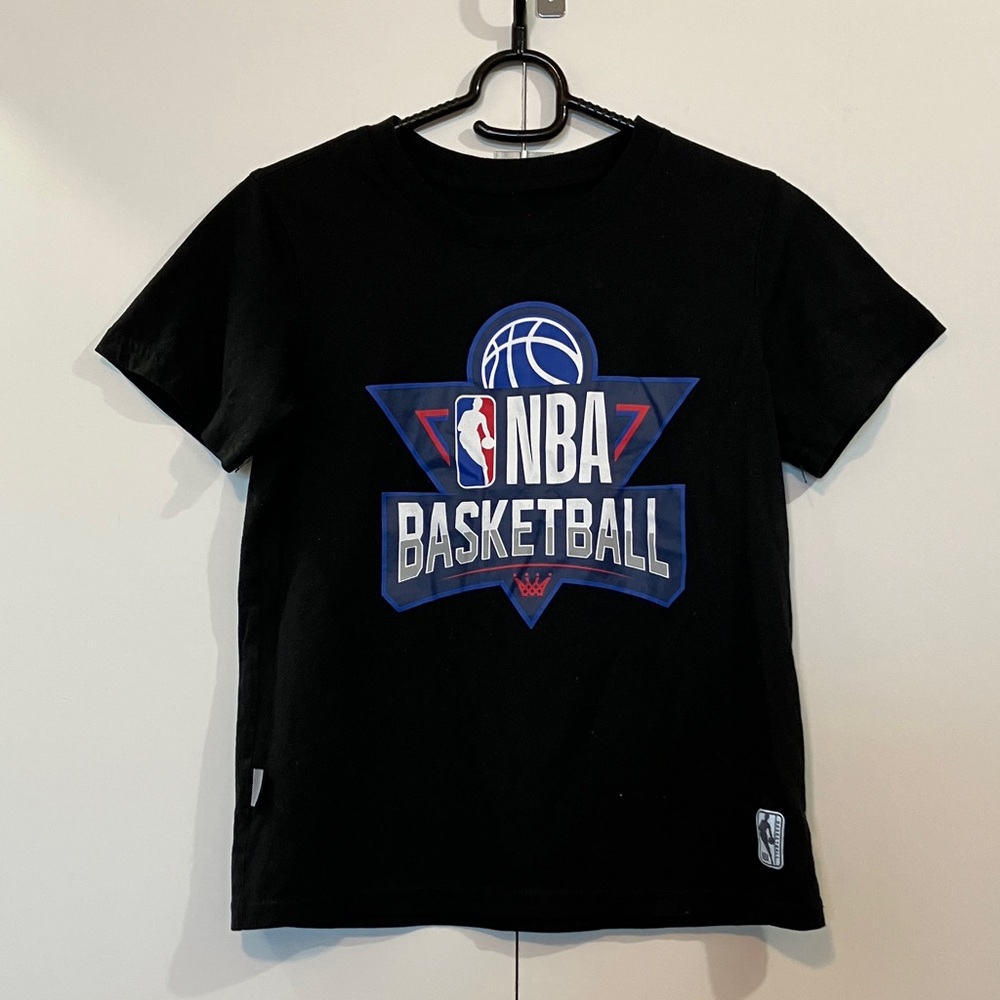 Youth NBA Black and Blue Basketball Tee